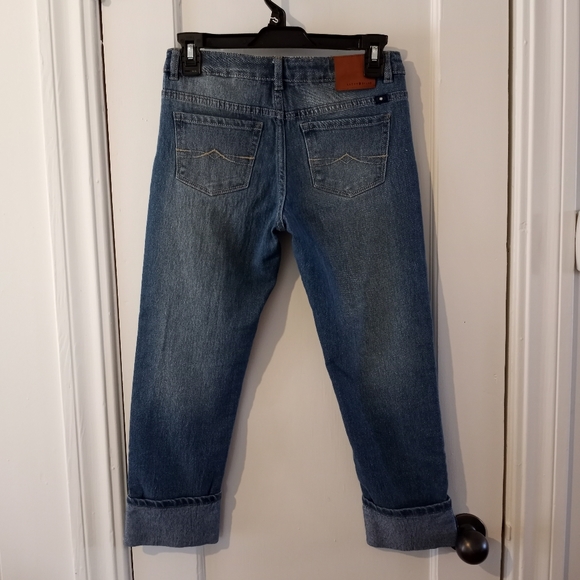 Lucky Brand Dylan Cropped Boyfriend Jeans Girls Size 14 - Picture 2 of 16